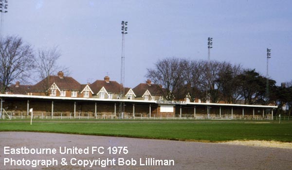 The Oval, Eastbourne United. 1975. © Bob Lilliman